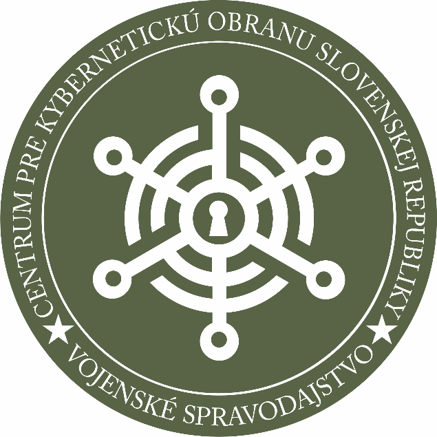 Znak: Centrum pre kybernetickú obranu Slovenskej republiky